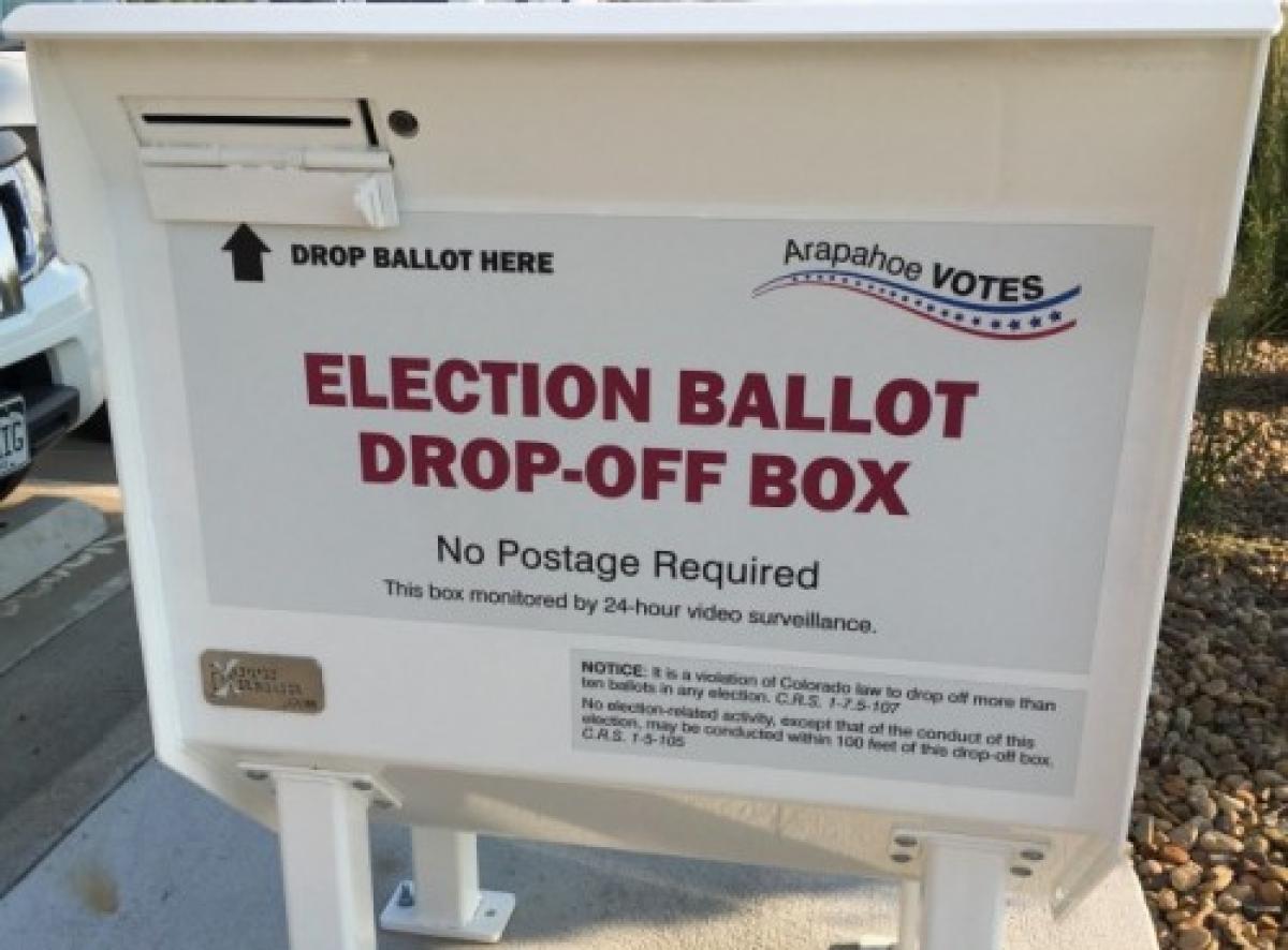 Election Ballot Drop-Off Box