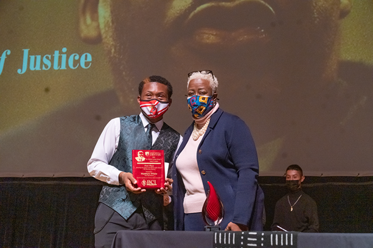 MLK Event Matthew White