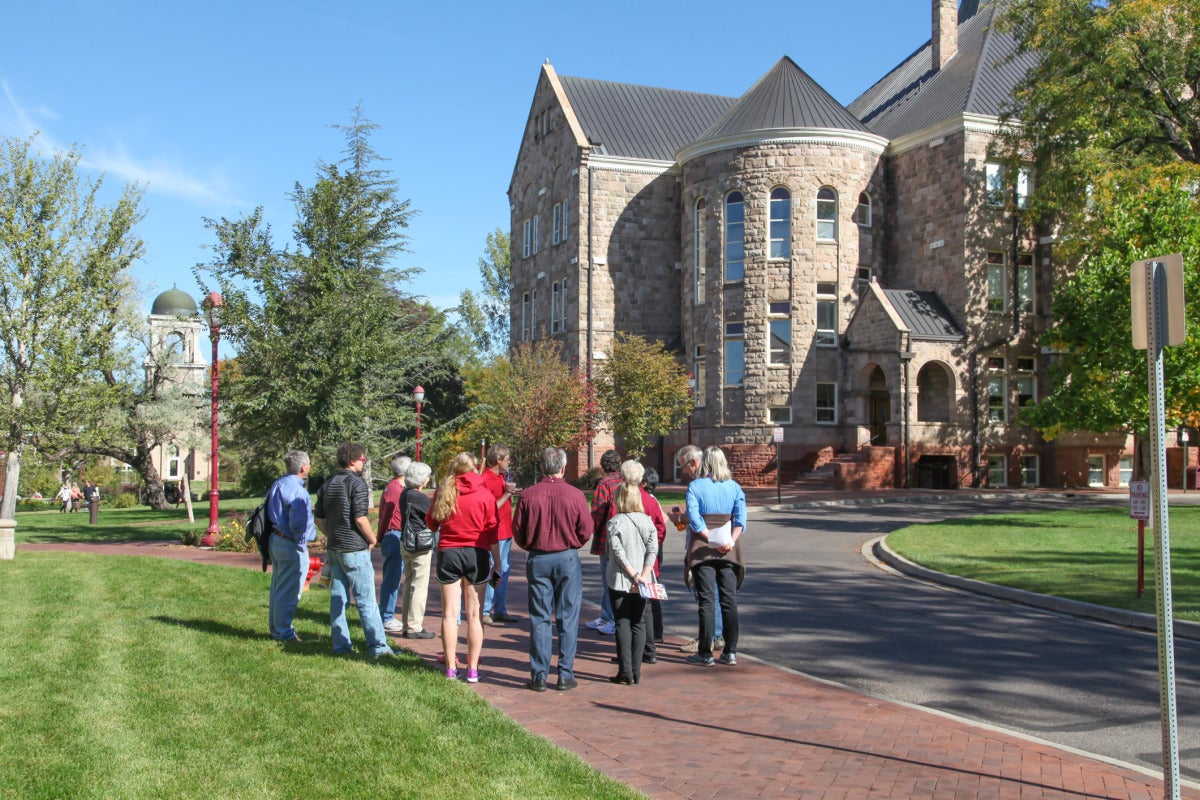 Campus tour
