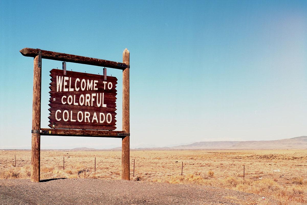 Colorful Colorado Sign