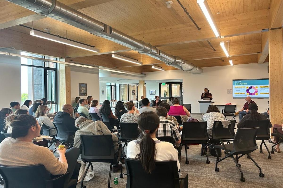 The first Story Mosaic event