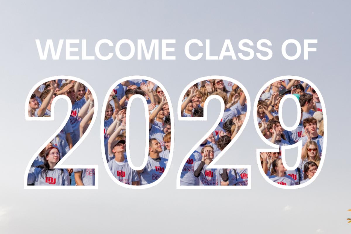 welcome class of 2029