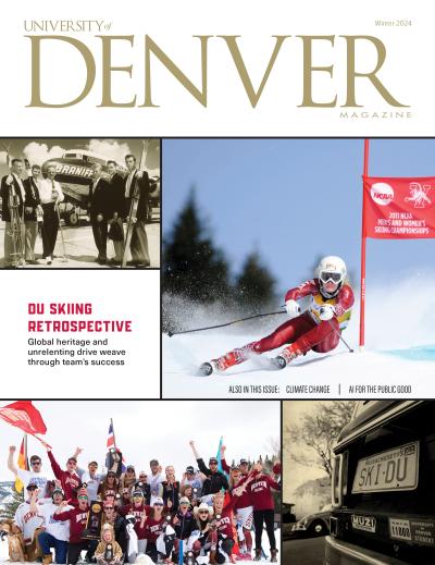 Winter 2024 DU Magazine Cover