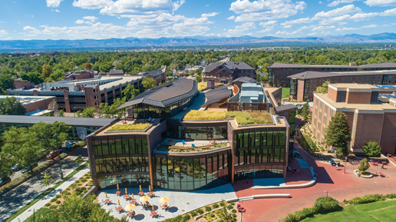 A Green Roof Brings Beauty and Eco Benefits to the Community Commons ...