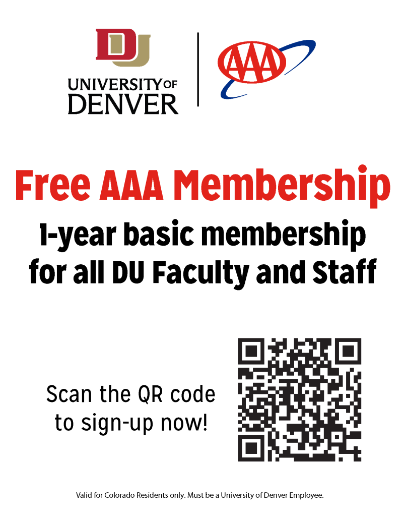 Free AAA Membership  Offer for DU Employees