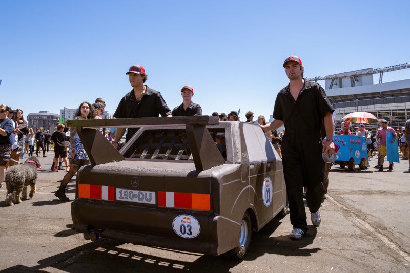 All Fun, No Brakes: Time Attack Racing Holds Its Own at Red Bull Soapbox Race