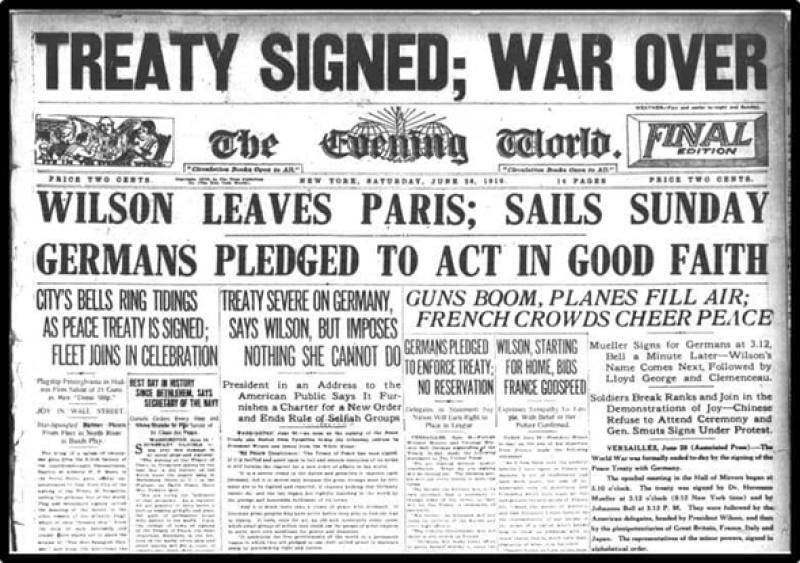 Q&A What Does the Versailles Treaty Teach Us About the Aftermath of