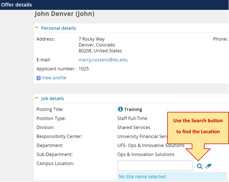 offer details offer details