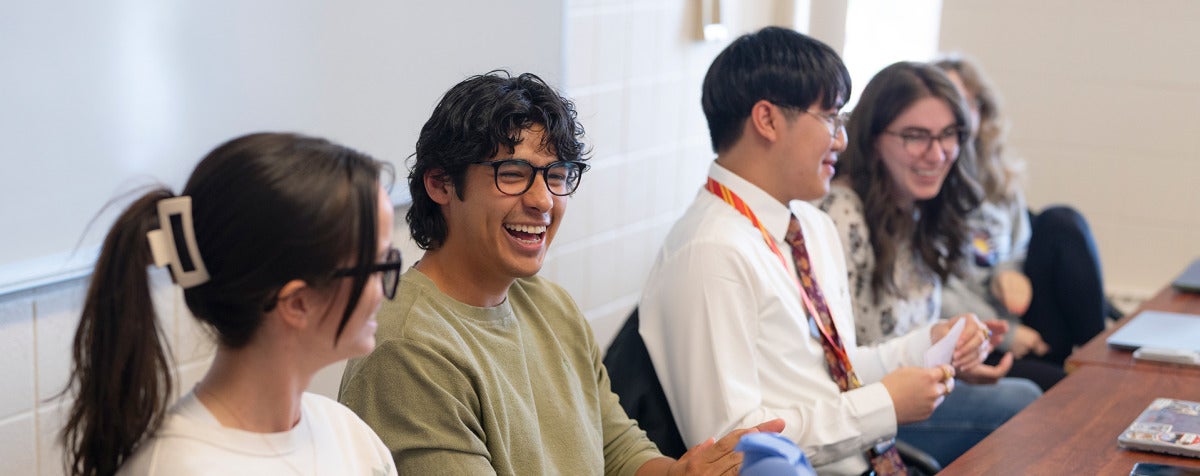 students at Korbel classroom