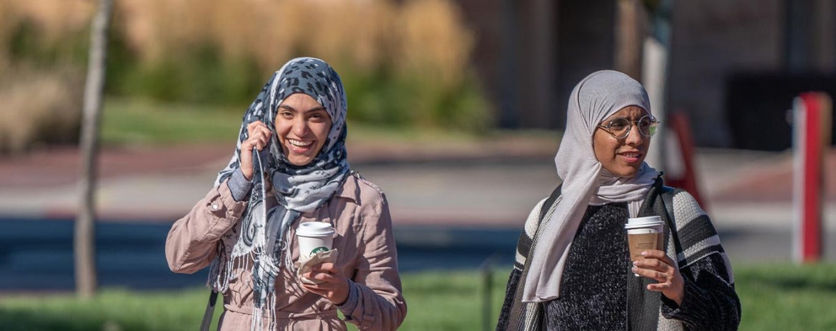 women wearing headscarves of muslim faith