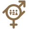 gender nonconforming icon