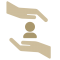 hands symbolizing support
