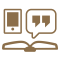 multimedia conversation icon