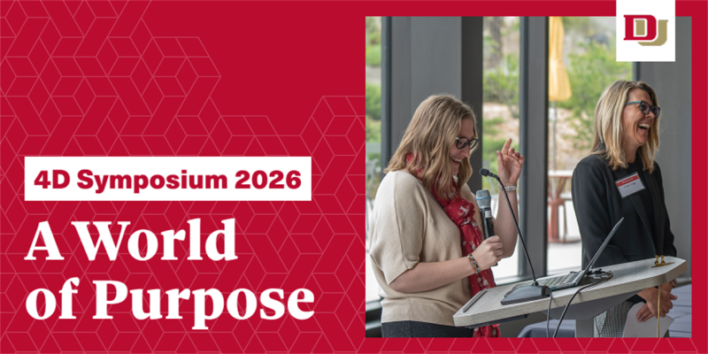 4D Symposium 2026 A World of Purpose
