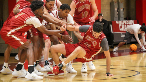 DU Men's Basketball Practice