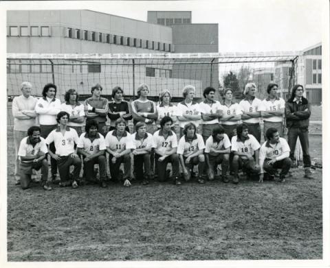 DU's soccer team circa 1979