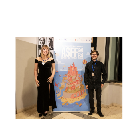 Débora Rocha and David Freyre at AsFF.