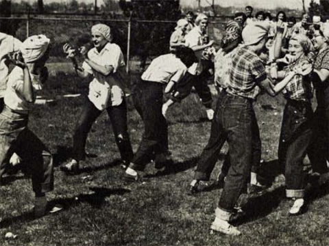 1952 Homecoming Food Fight