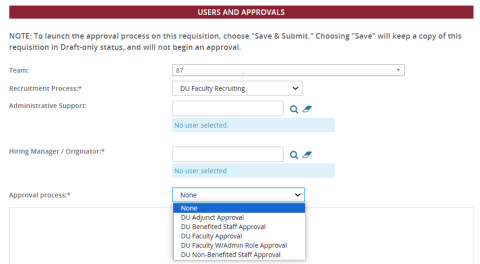 users and approvals users and approvals