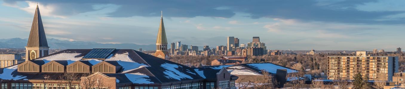 scenic winter campus