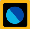 blue stoplight