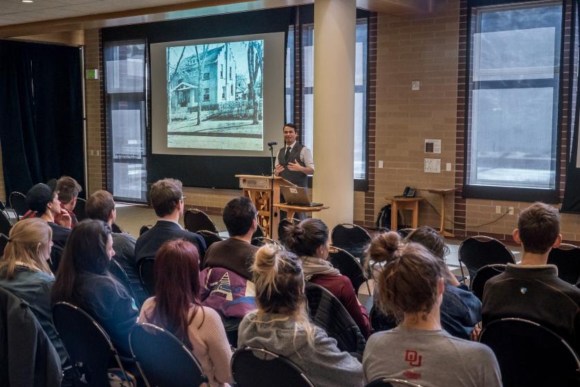 Presenting to small group