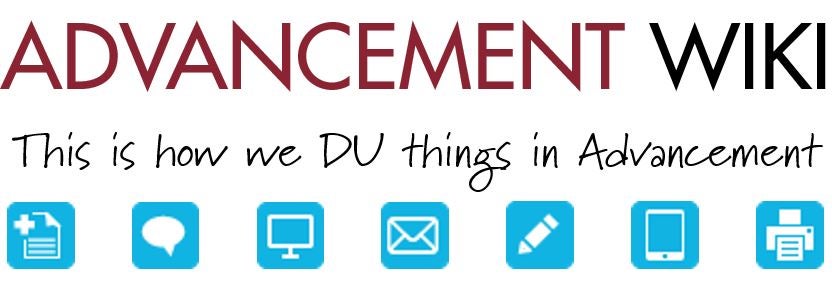DU Advancement Wiki